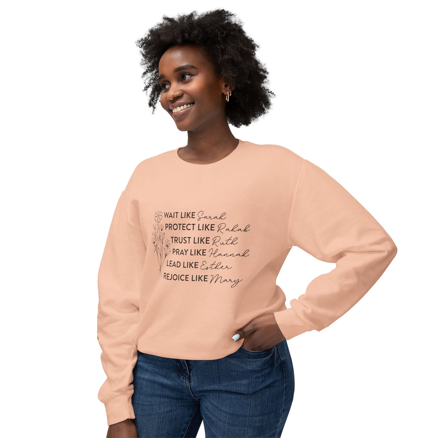 Women of the Bible Lightweight Sweatshirt - Christian Gifts | Christian Clothes | Christian Apparel