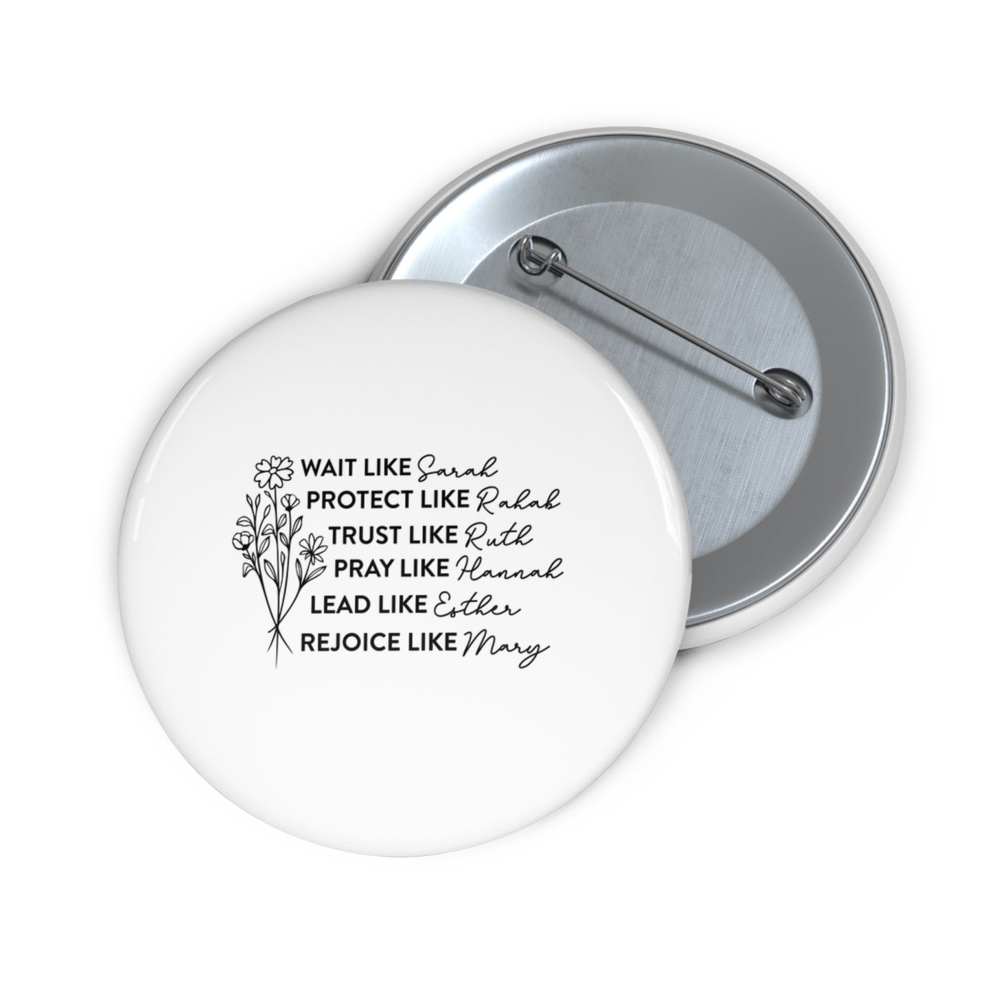 Women of the Bible pin | Christian button | Christian accessories