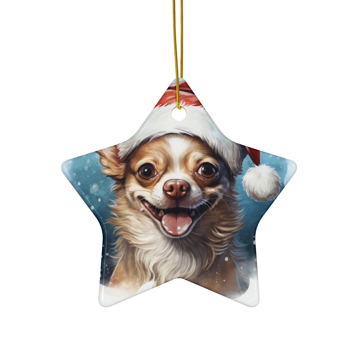 Chihuahua  Christmas Ornament