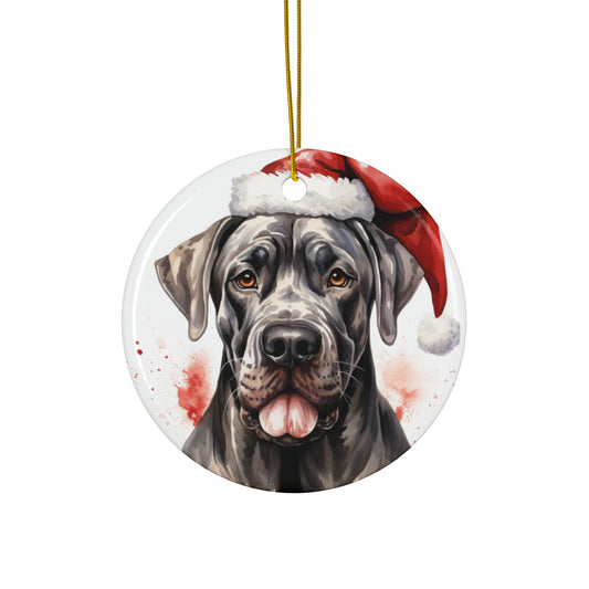 Great Dane Christmas Ornament