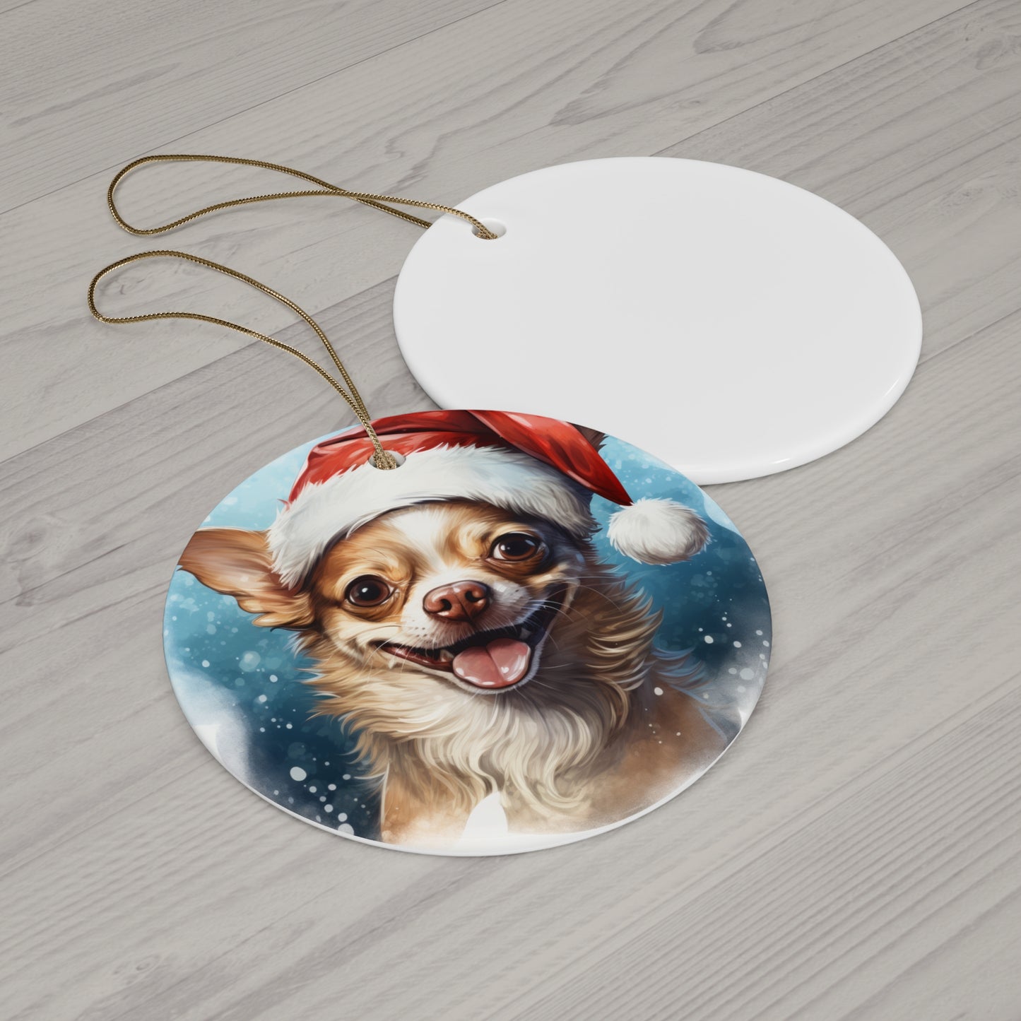 Chihuahua  Christmas Ornament