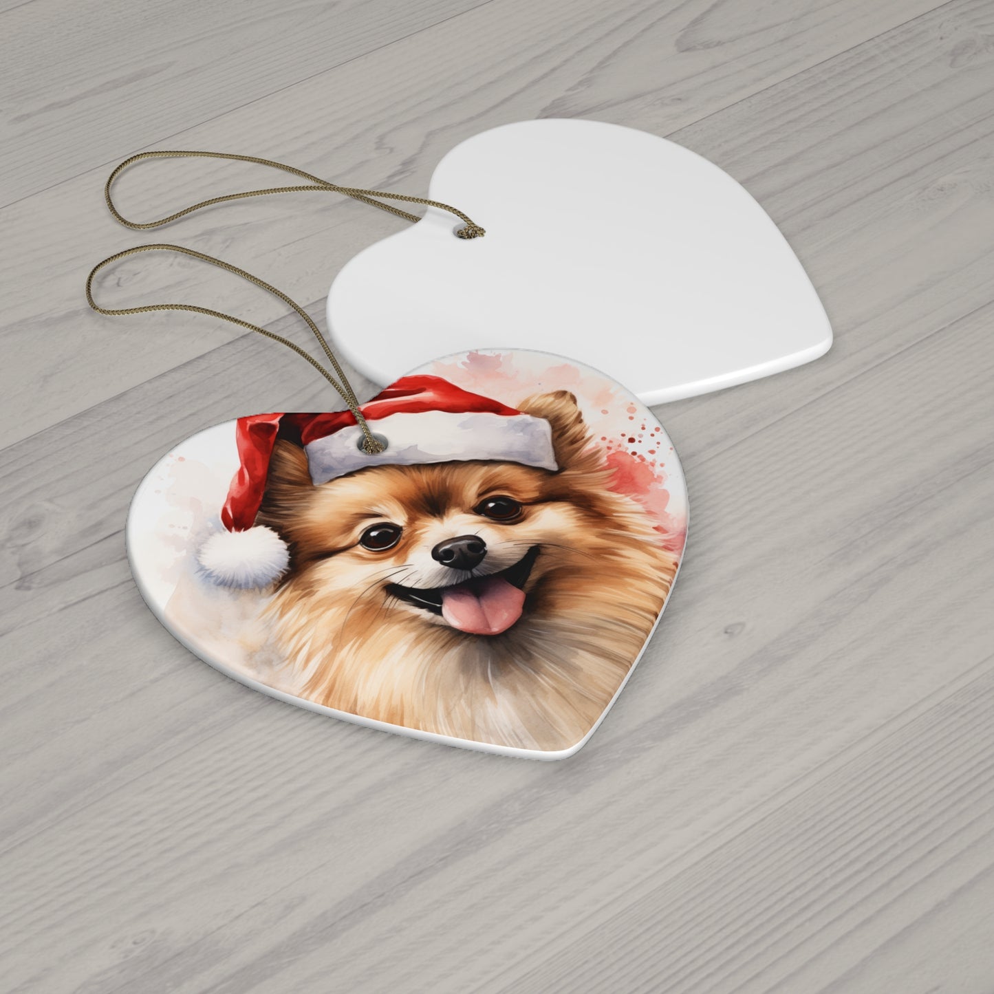 Pomeranian Christmas Ornament