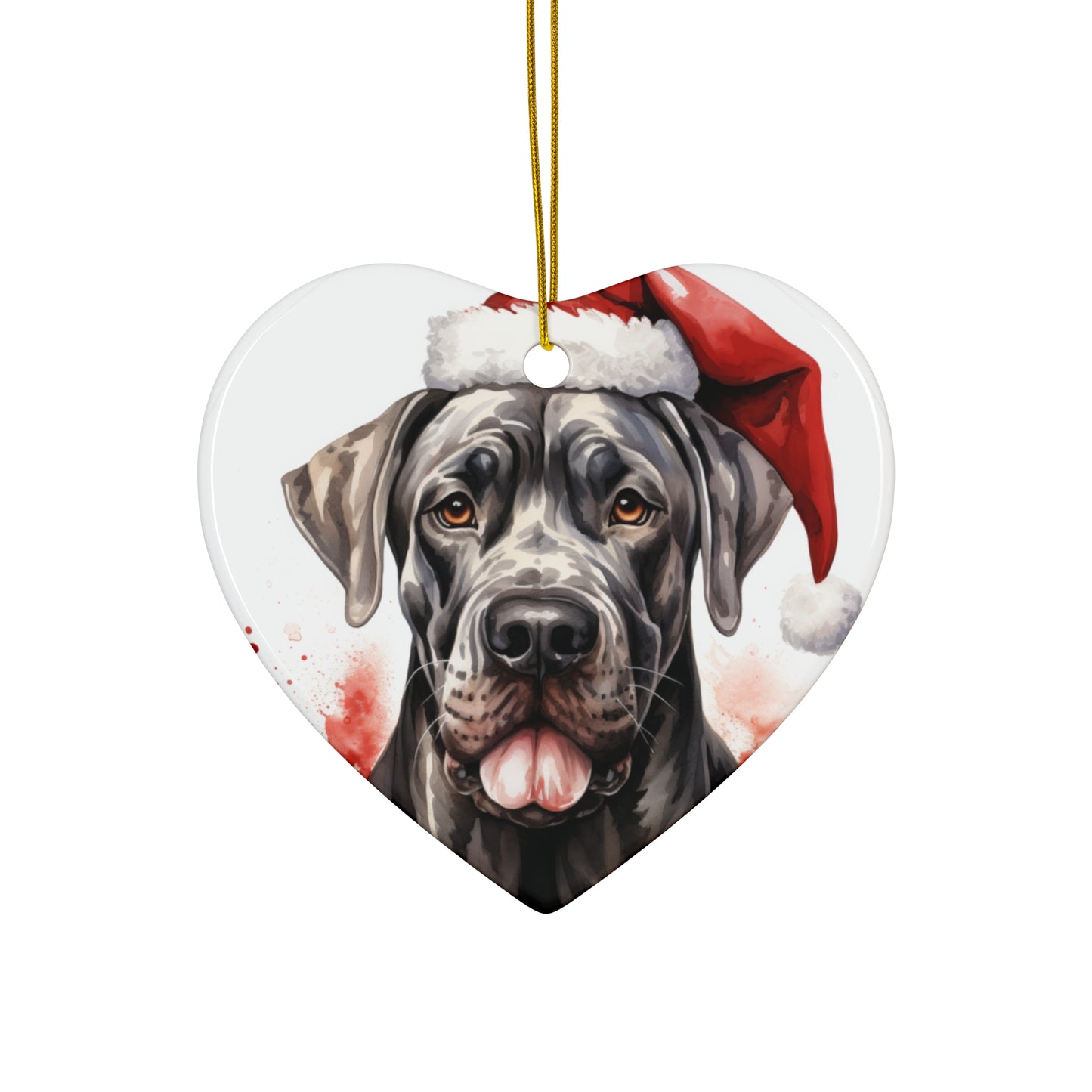 Great Dane Christmas Ornament