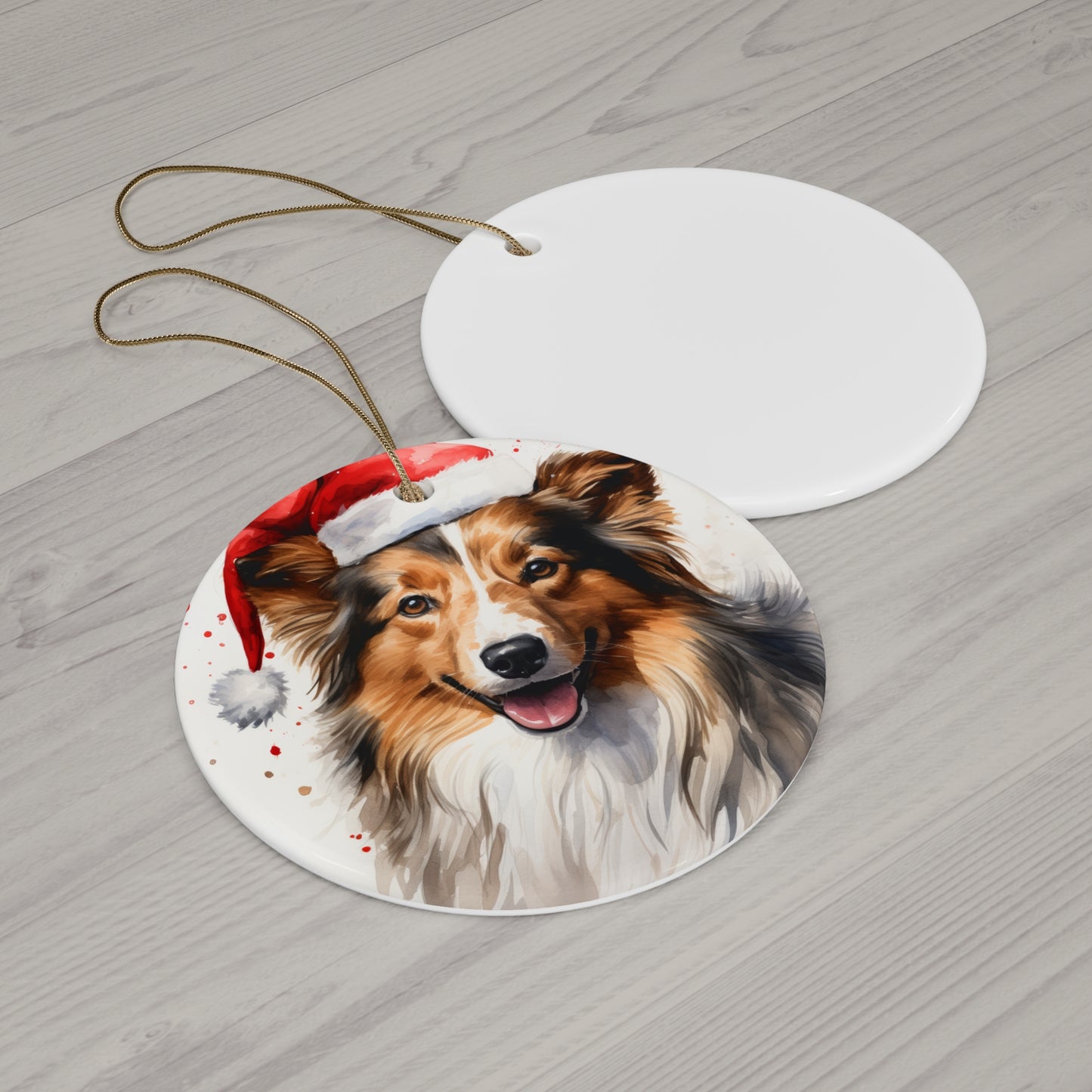 Australian Shepherd Christmas Ornament