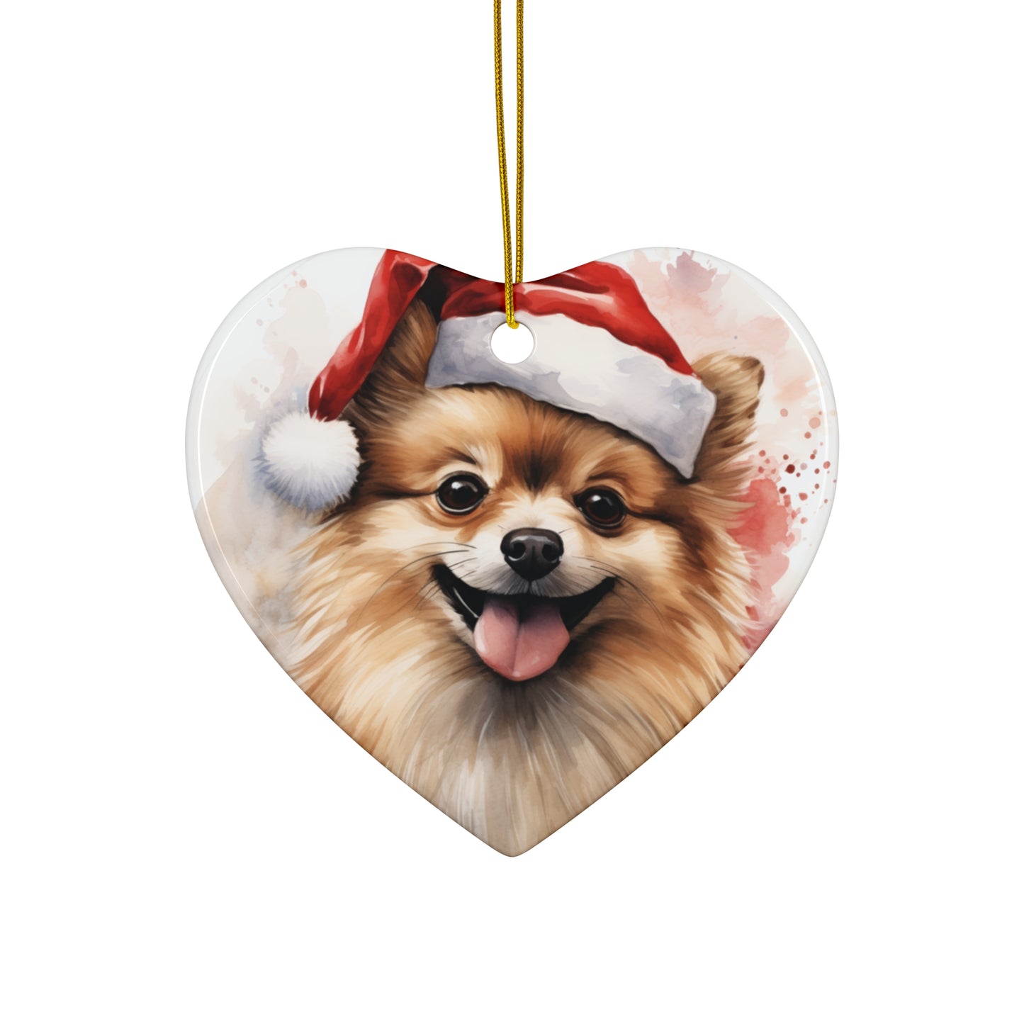 Pomeranian Christmas Ornament