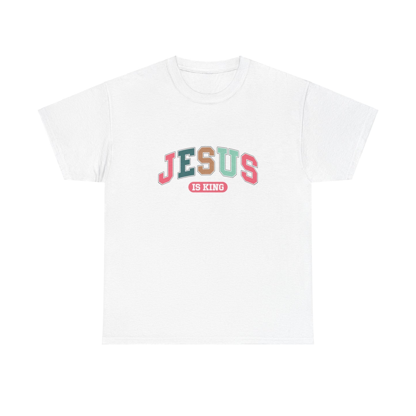 Jesus is King |Religious Graphic Tee, Christian Unisex Shirt, Jesus is King Apparel, Faith Gift Tee, Christian Clothing, Biblical Tee, Religious Gift,