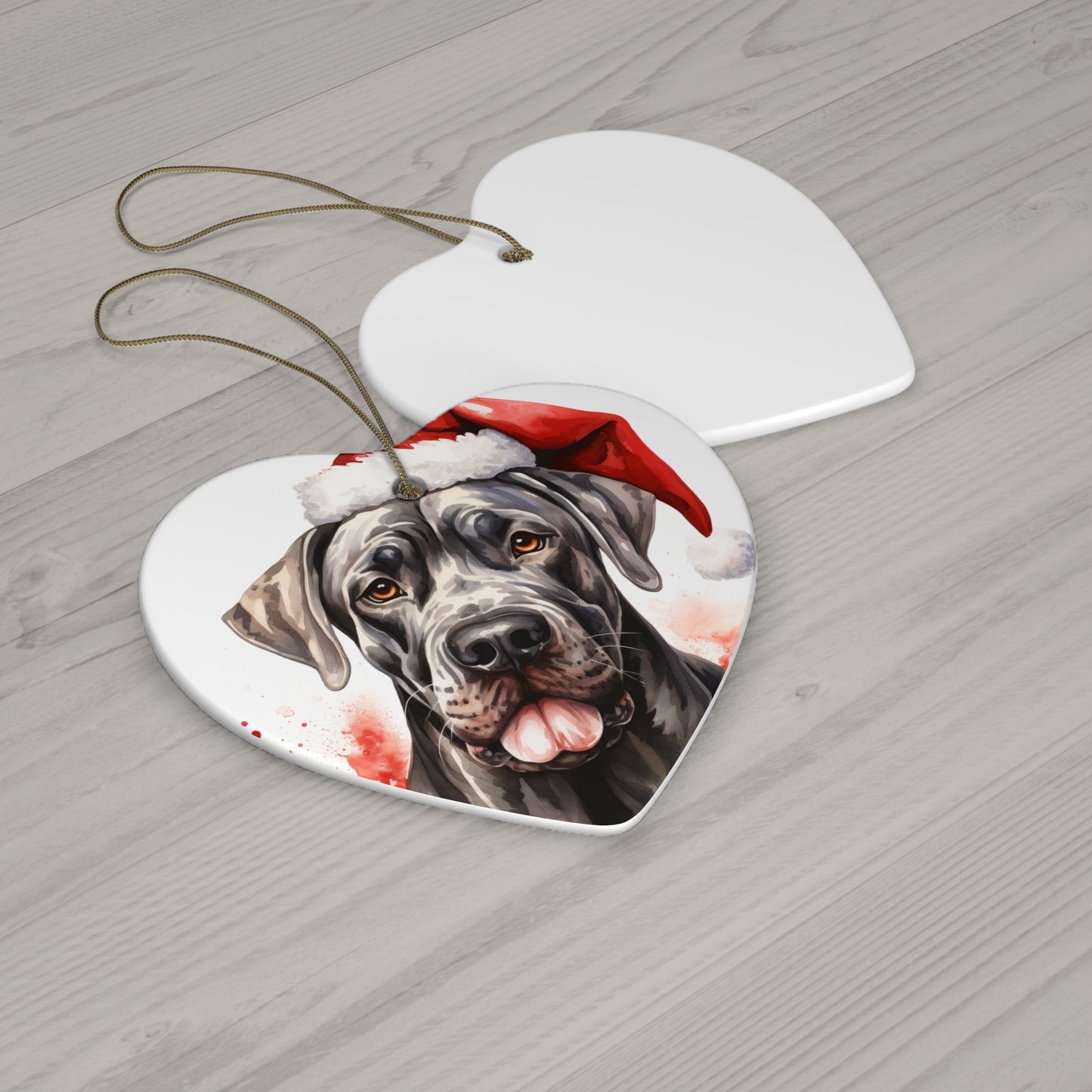 Great Dane Christmas Ornament