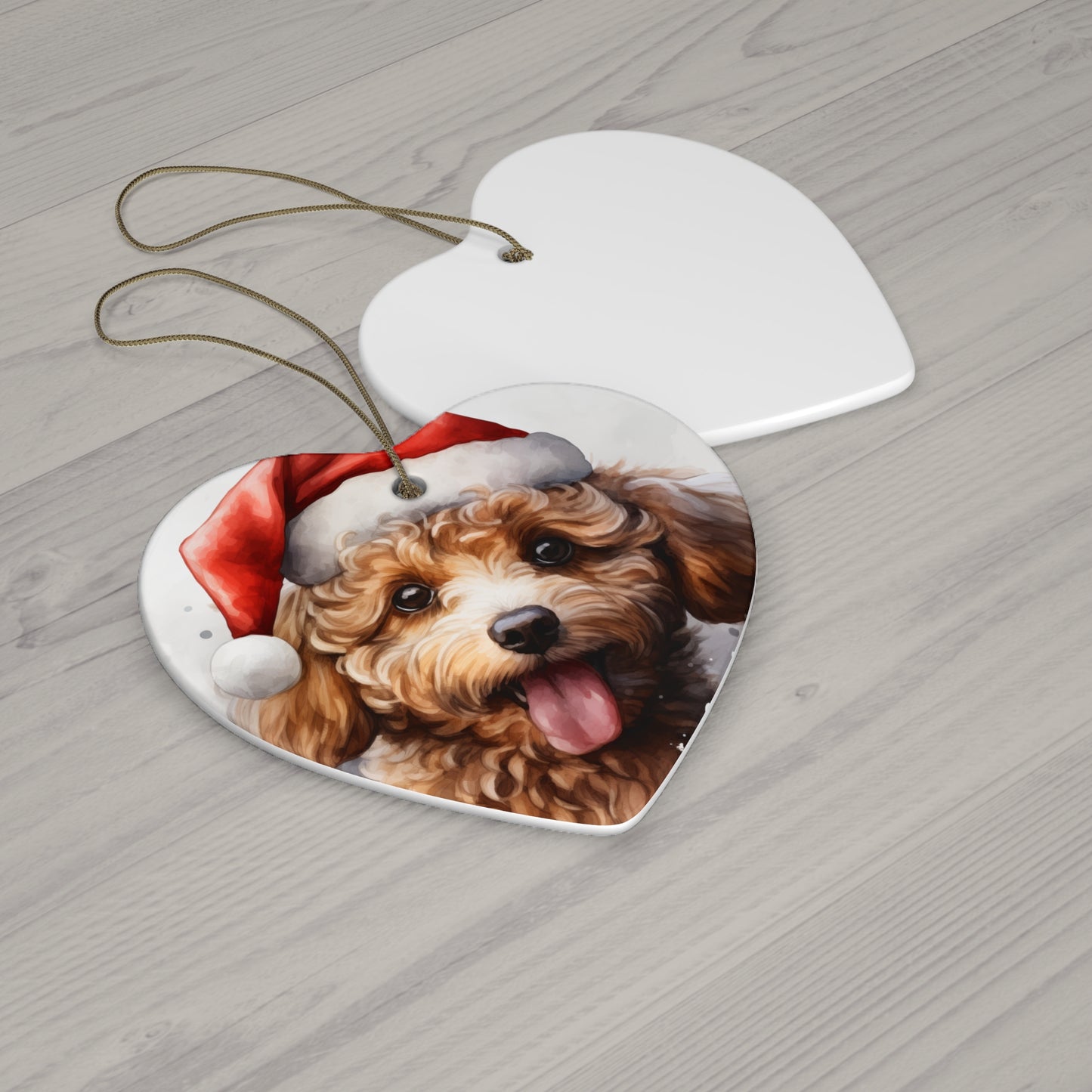 Golden Doodle Christmas Ornament