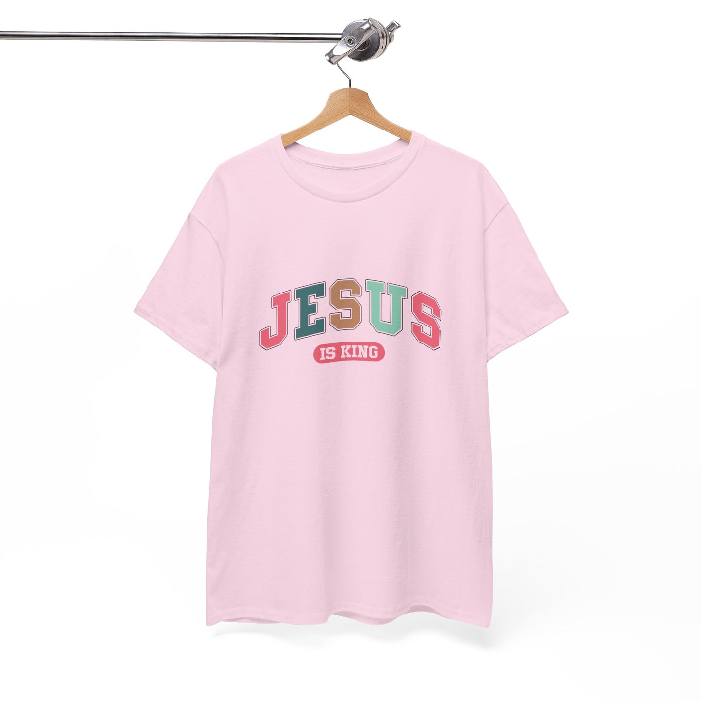 Jesus is King |Religious Graphic Tee, Christian Unisex Shirt, Jesus is King Apparel, Faith Gift Tee, Christian Clothing, Biblical Tee, Religious Gift,