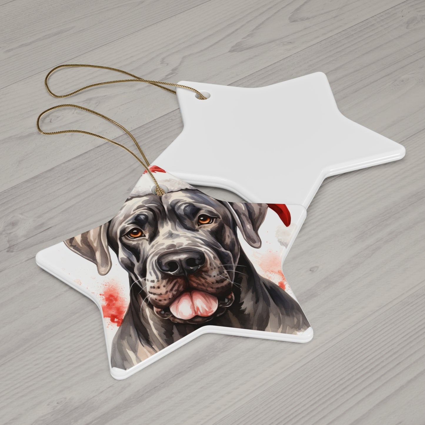 Great Dane Christmas Ornament