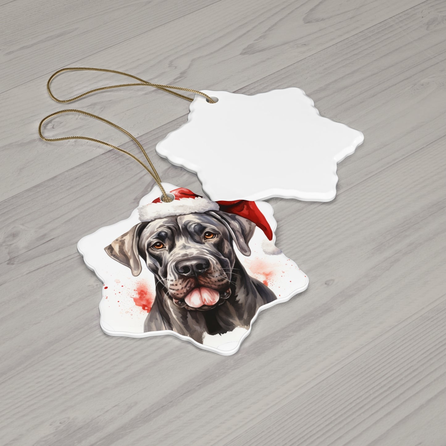 Great Dane Christmas Ornament