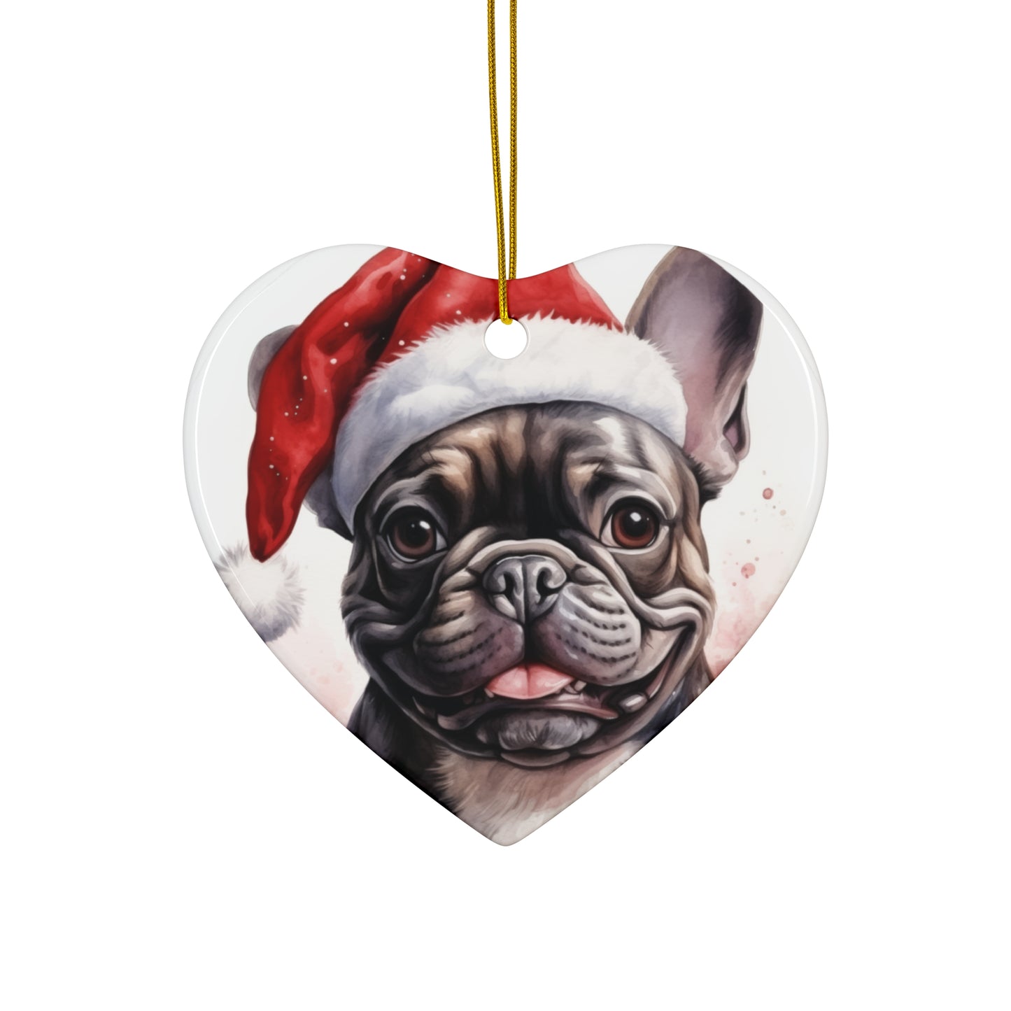 Pug Christmas Ornament