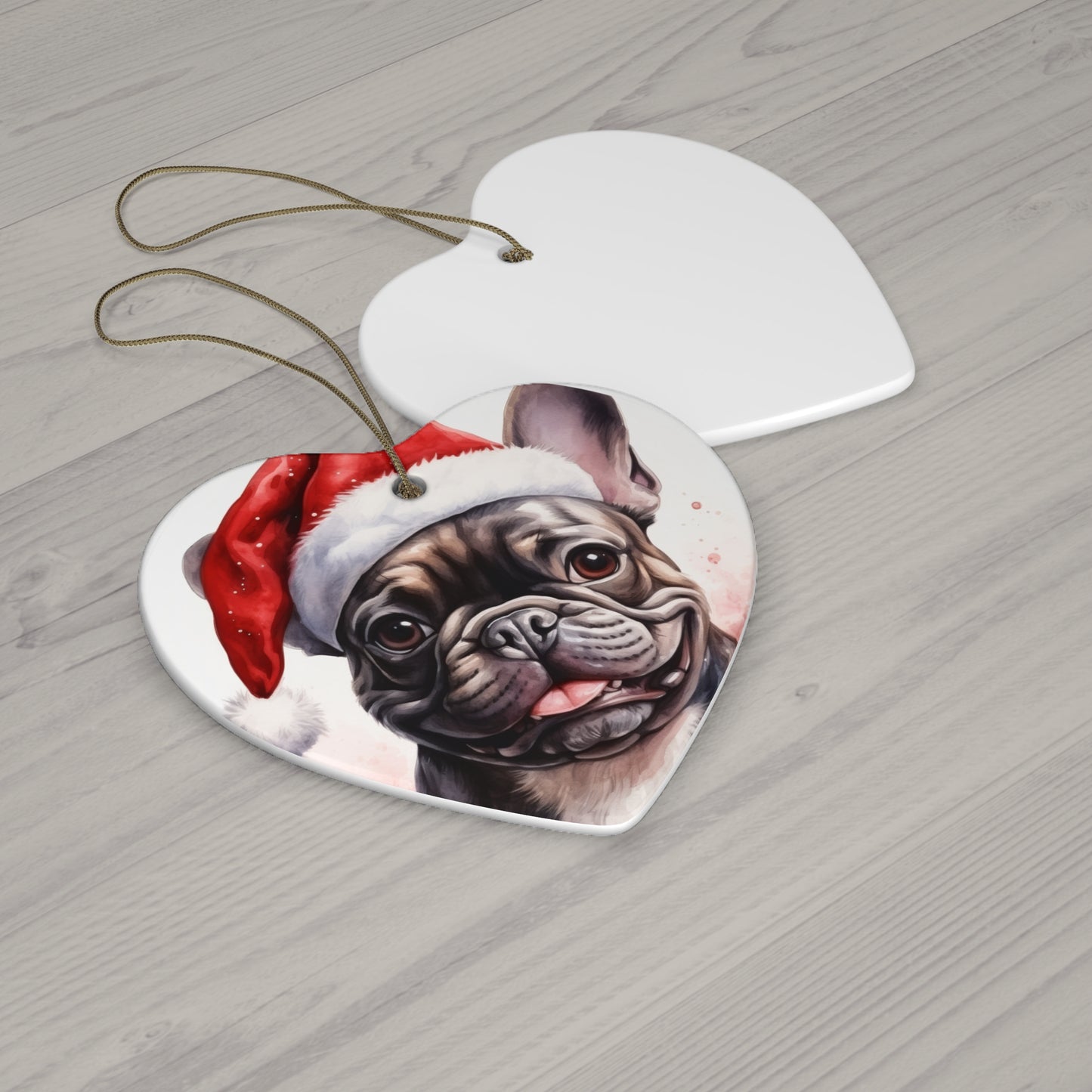 Pug Christmas Ornament