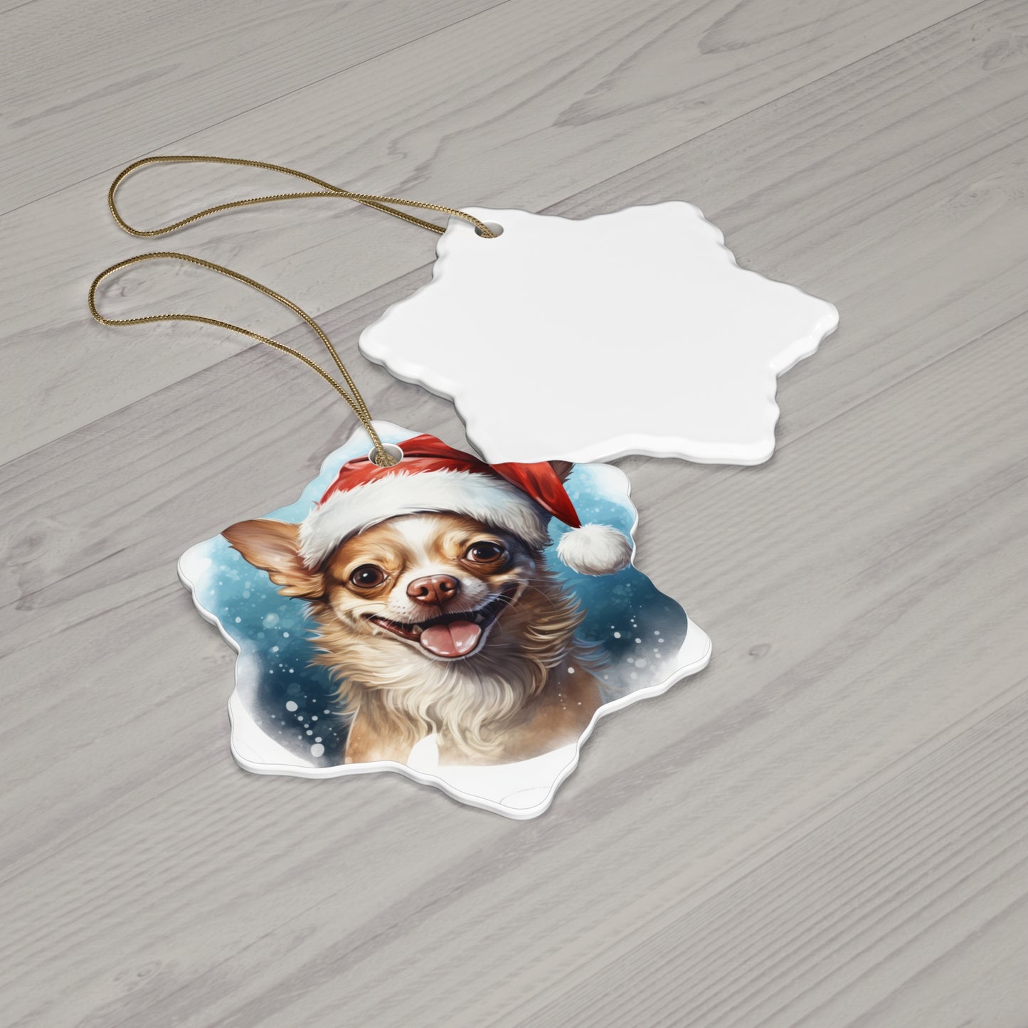 Chihuahua  Christmas Ornament