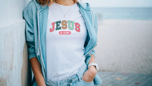 Jesus is King |Religious Graphic Tee, Christian Unisex Shirt, Jesus is King Apparel, Faith Gift Tee, Christian Clothing, Biblical Tee, Religious Gift,